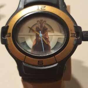 10/$20 Star Wars Episode 1 The Phantom Menace Black/Brown Boy's Watch